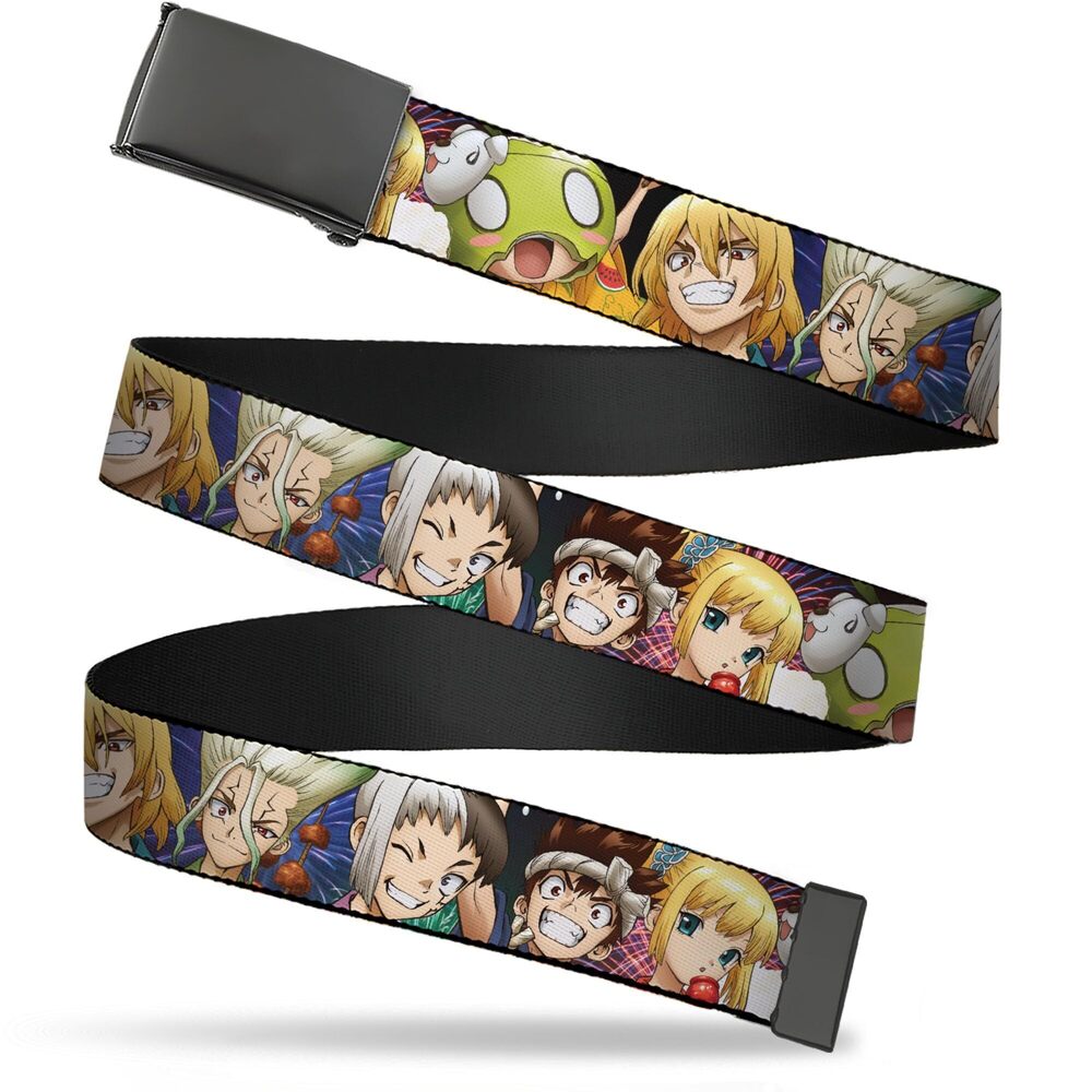 4338 Adjustable Belt, Clamp Buckle, Cut-to-Fit, Dr Stone Character Group